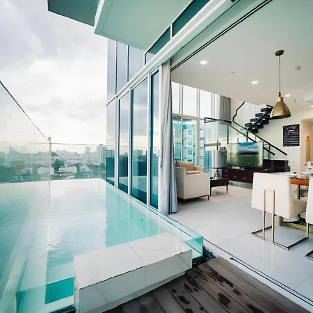 Serenity Saigon Sky Villas - Free One Way Airport Shuttle Ho-Chi-Minh-Stadt Exterior foto