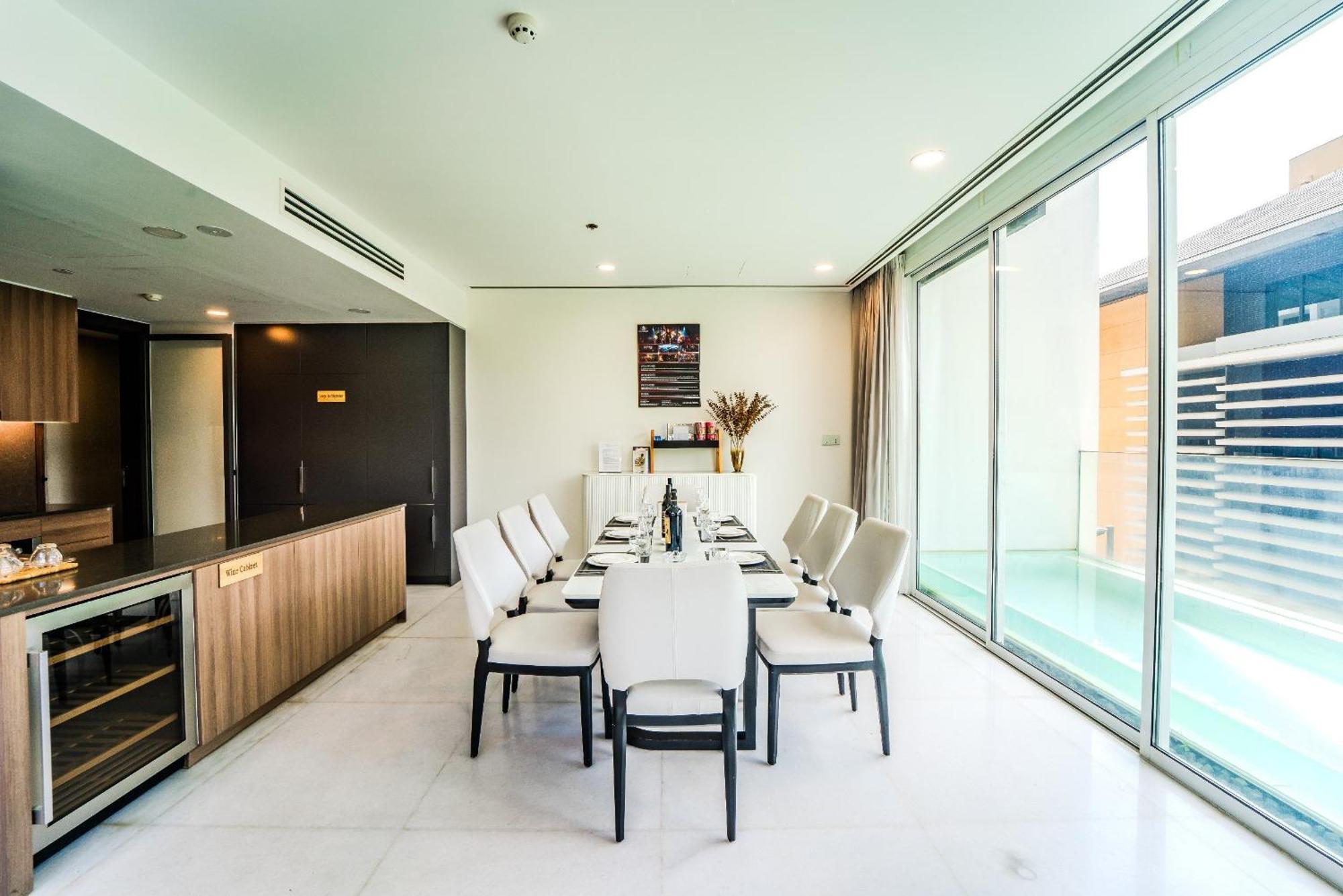 Serenity Saigon Sky Villas - Free One Way Airport Shuttle Ho-Chi-Minh-Stadt Exterior foto