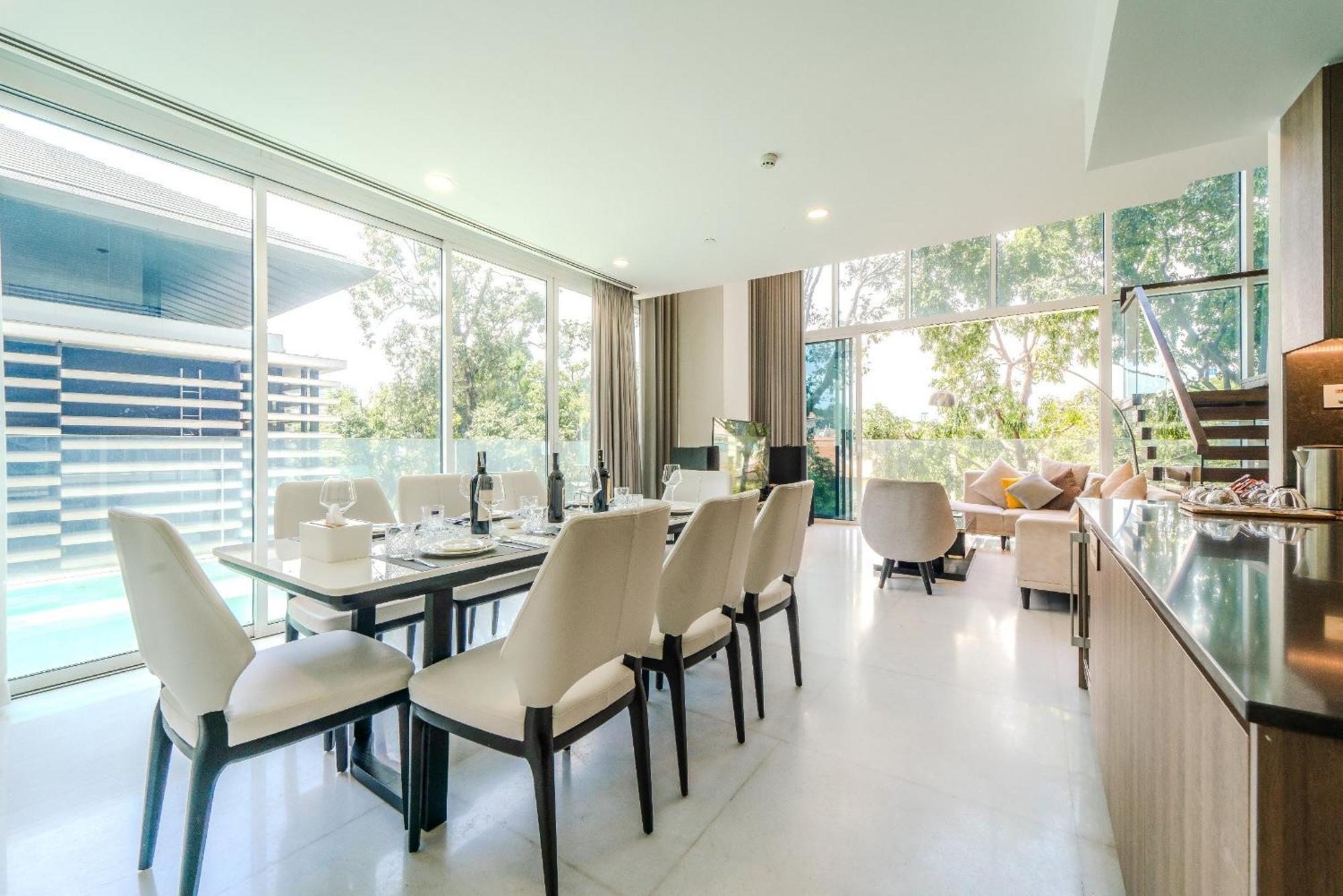 Serenity Saigon Sky Villas - Free One Way Airport Shuttle Ho-Chi-Minh-Stadt Exterior foto
