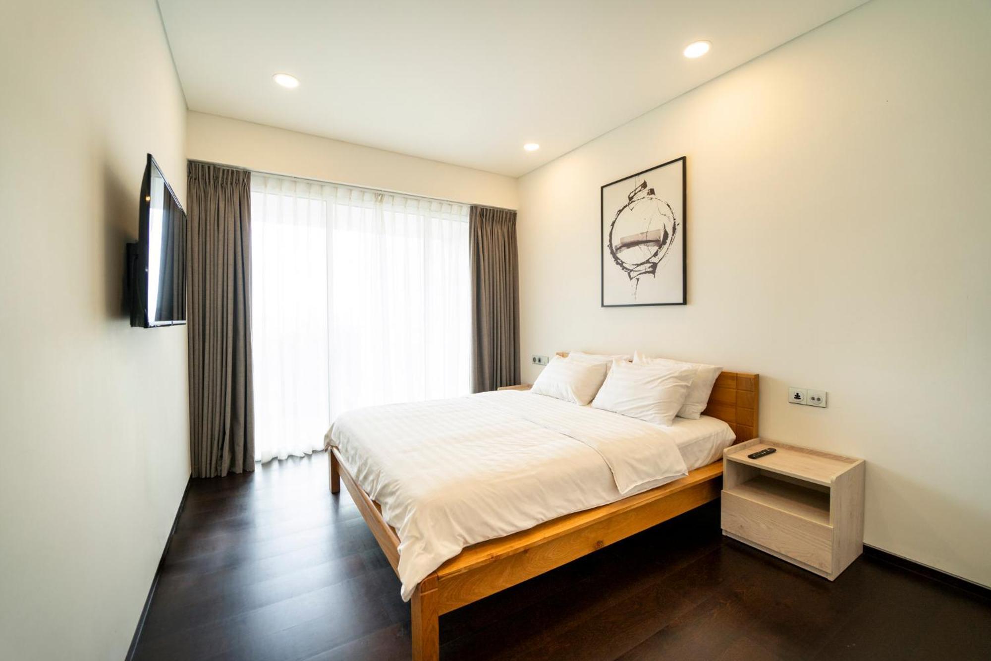 Serenity Saigon Sky Villas - Free One Way Airport Shuttle Ho-Chi-Minh-Stadt Exterior foto