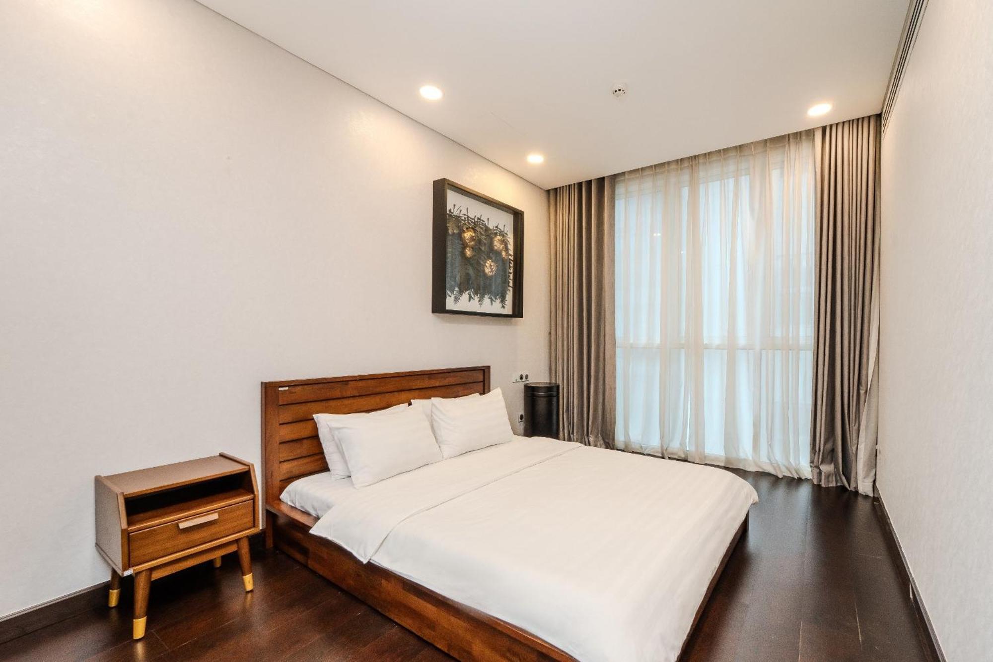 Serenity Saigon Sky Villas - Free One Way Airport Shuttle Ho-Chi-Minh-Stadt Exterior foto