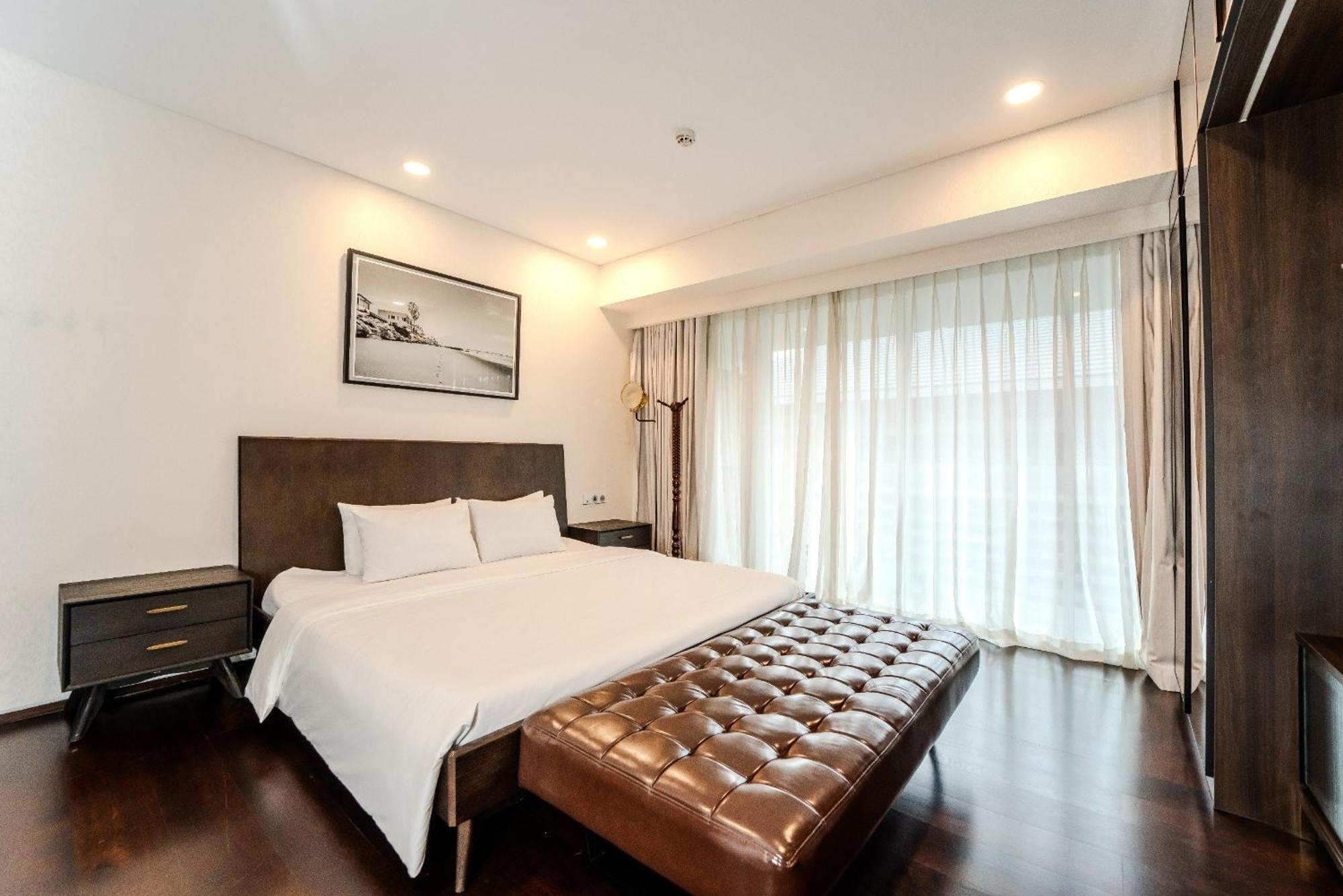 Serenity Saigon Sky Villas - Free One Way Airport Shuttle Ho-Chi-Minh-Stadt Exterior foto